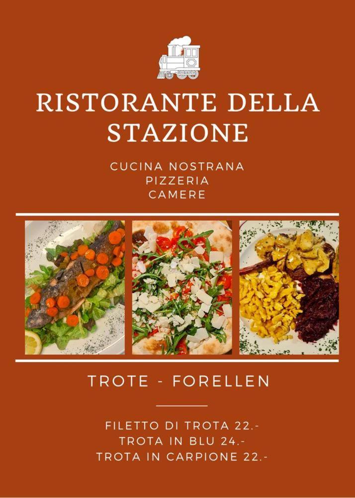 Ristorante Della Stazione 호텔 테그나 외부 사진